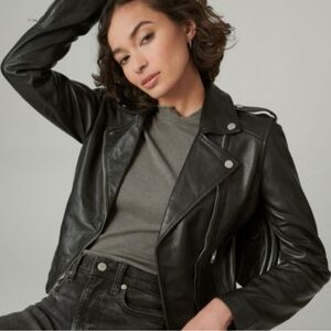 Lucky Brand Black Leather Jacket
